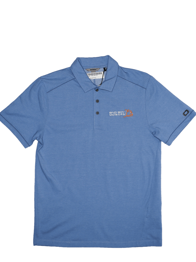 Load image into Gallery viewer, Light Blue Ogio Stretch Polo Short Sleeve - Bad Boy Mowers
