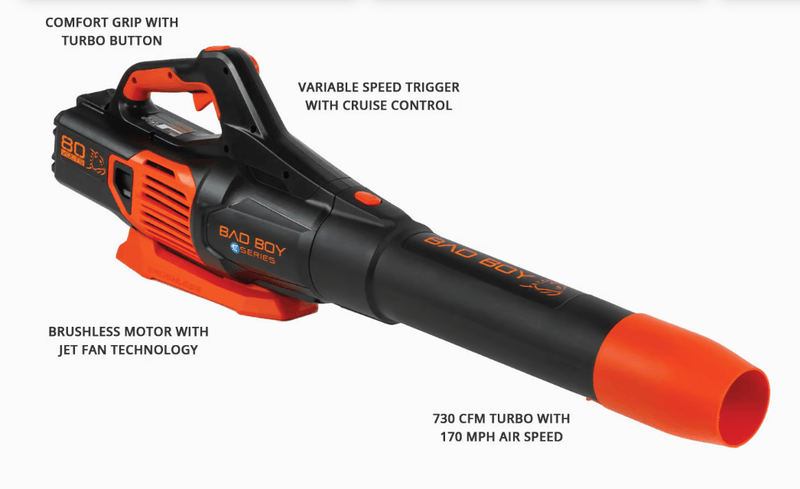 Load image into Gallery viewer, BAD BOY MOWERS 80V BRUSHLESS HANDHELD BLOWER - Bad Boy Mowers
