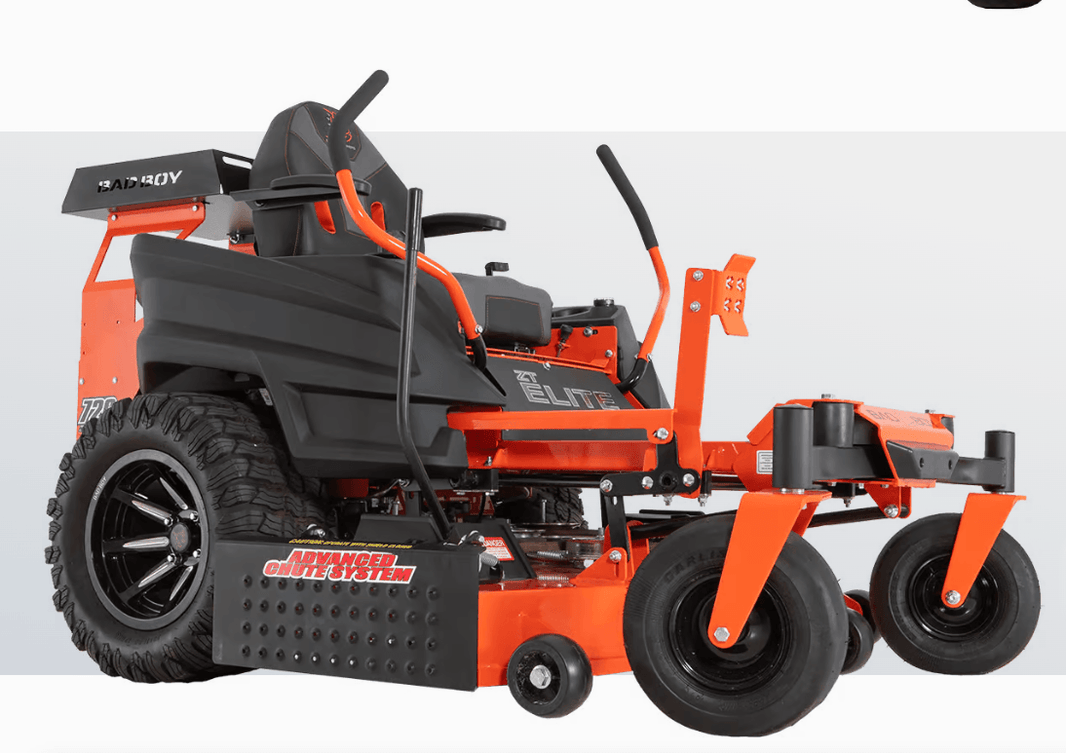 Upgrade Your Mower with Advanced Chute System and Accessories Bad Boy